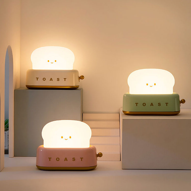 Kreatives Brotbacker-Design LED Night Light Table Lamp
