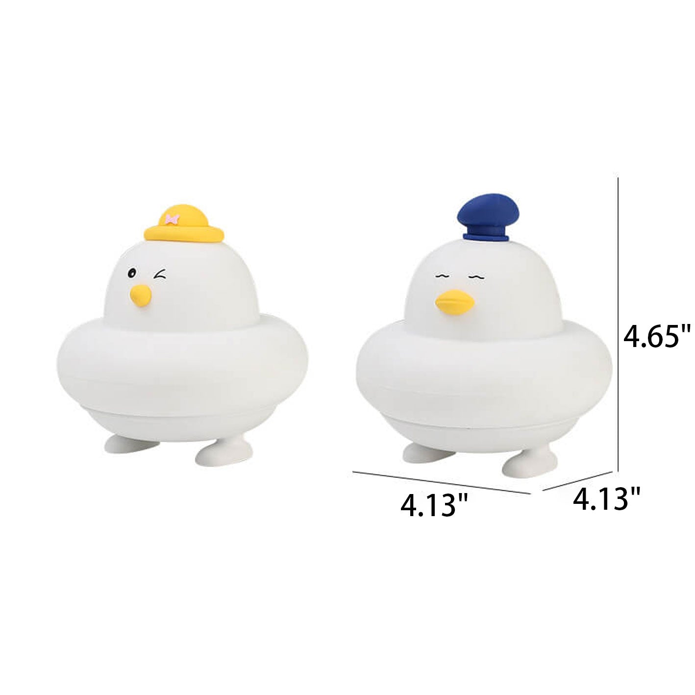 Funny Silicone Cute Little Chicken LED Night Light Table Lamp