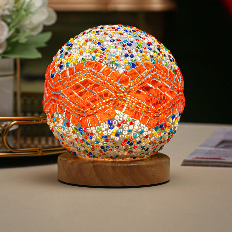 Sferische LED Dimmable Bohemian Table Lamp - Glowzel