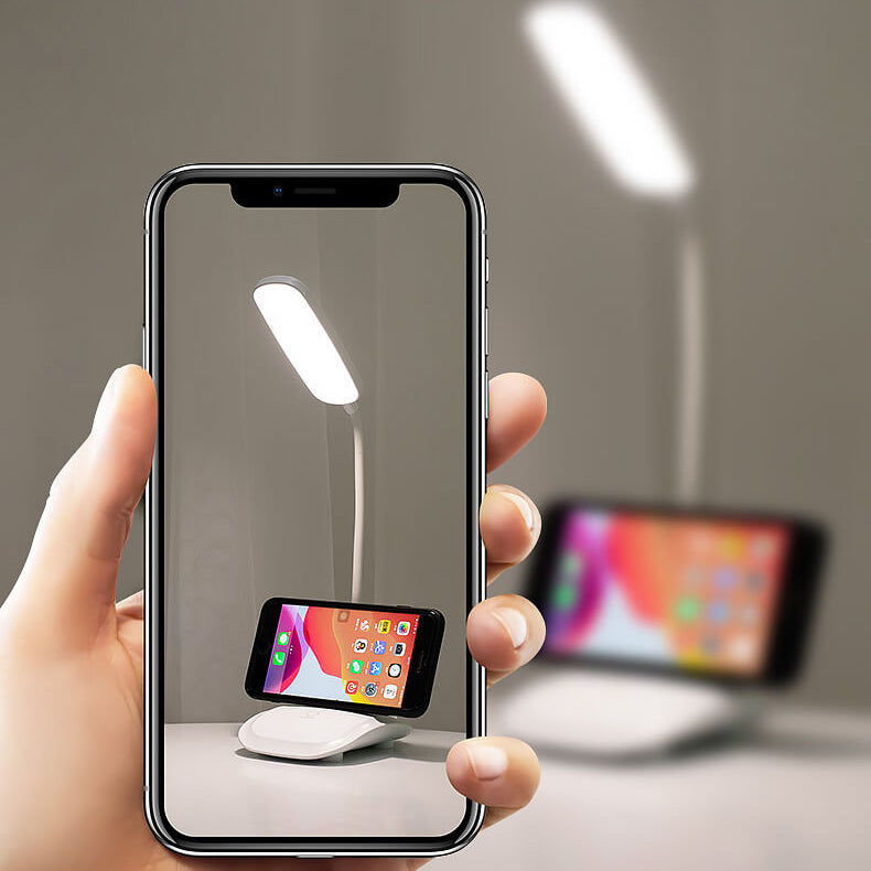 Adjustable Touch-Dimmable LED Desk Lamp - Modern Design