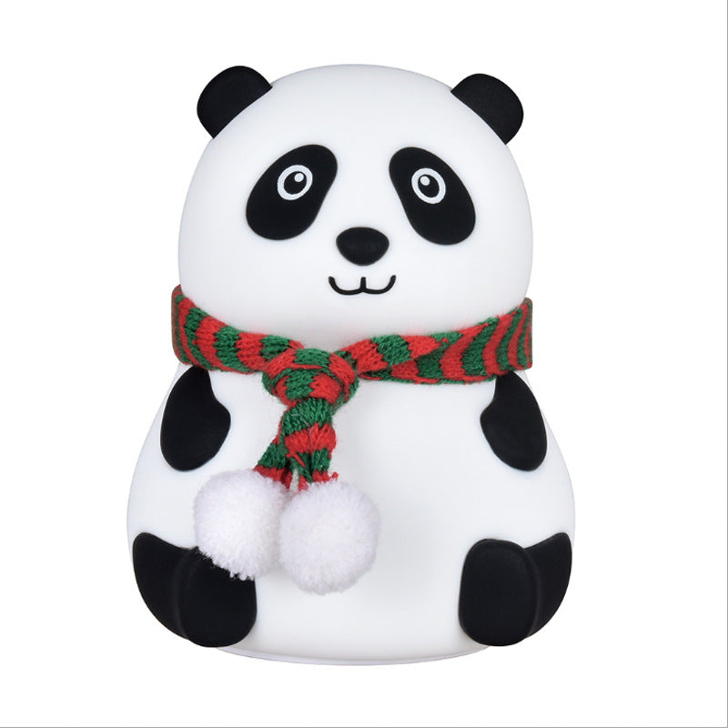 Panda Night Light Lamp - LED, Battery Powered, Cute Design