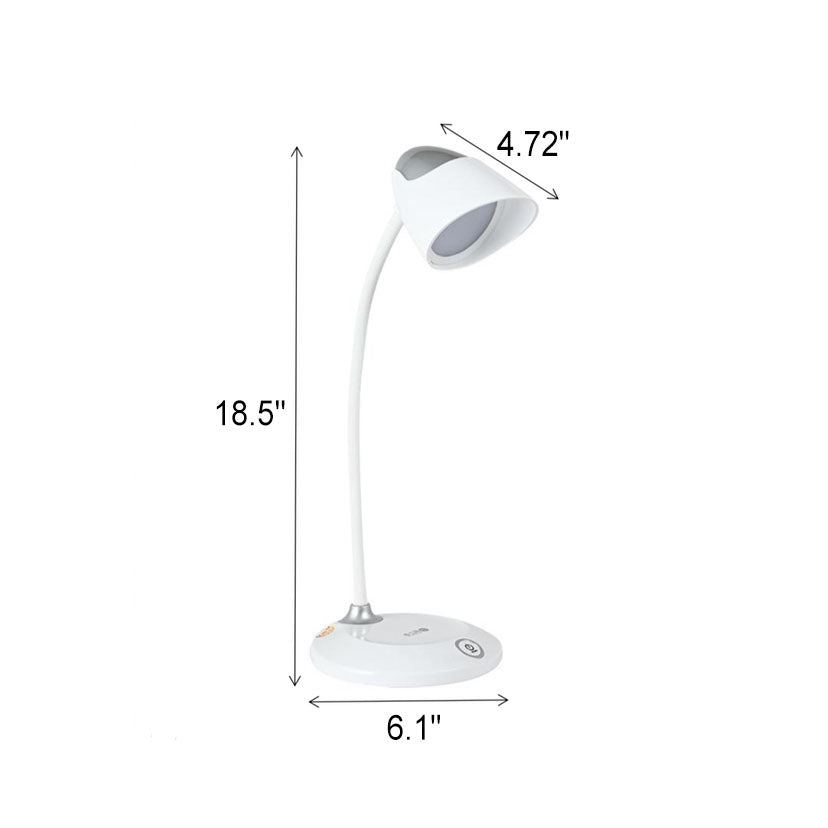 Kreative Intelligent Eye Care Dome ABS Touch Dimmable USB LED Desk Lamp