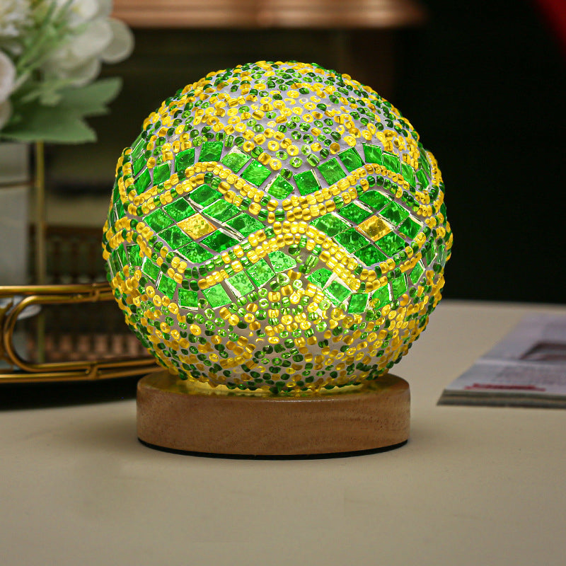 Sferische LED Dimmable Bohemian Table Lamp - Glowzel