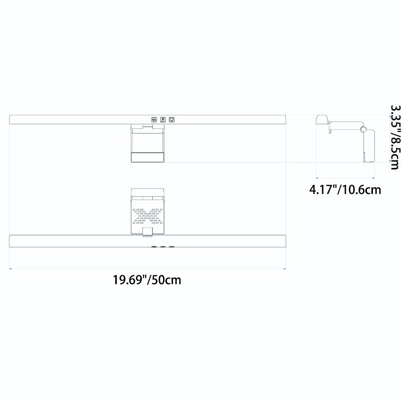 Computer Laptop Monitor Anti-Blue Light E-Reading LED USB Lamp