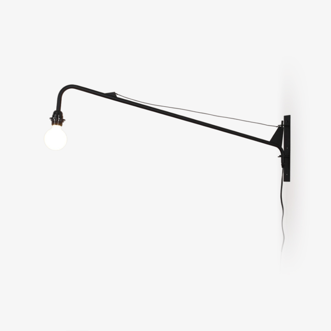 Prouve Petite Potence Wall Lamp LED Black Metal Indoor