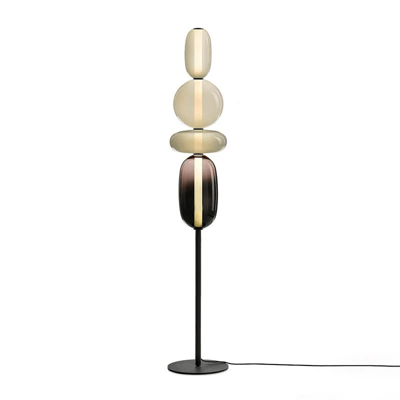 Candied Glass Floor Light with Integrated LED - Indoor Lamp