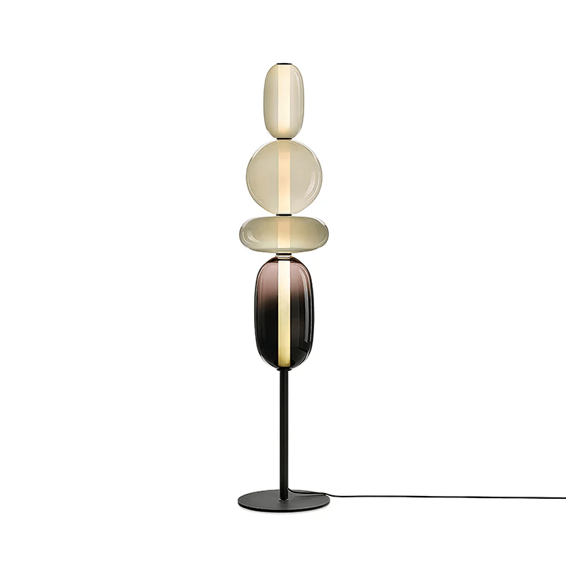 Candied Glass Floor Light with Integrated LED - Indoor Lamp