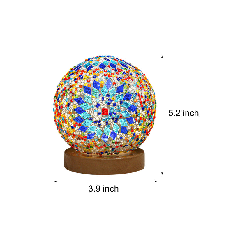 Sferische LED Dimmable Bohemian Table Lamp - Glowzel