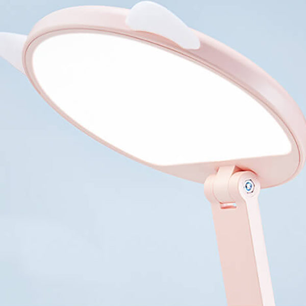Kreative Katzenohr Pink Foldable LED Desk Lamp for Eye Care