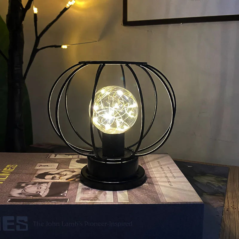 FestiveGlow - Dimmable LED Table Lamp with Star Design