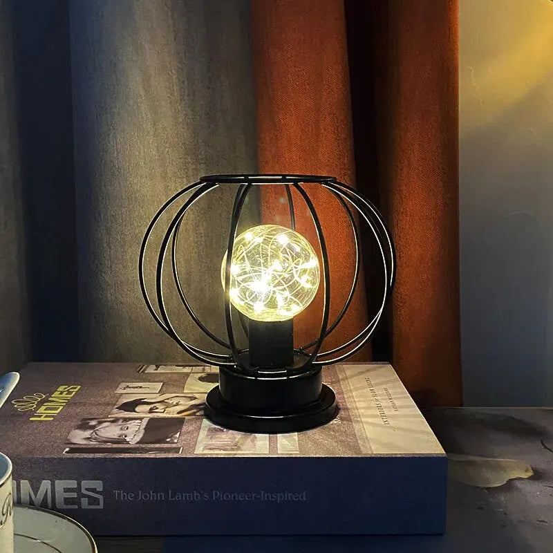 FestiveGlow - Dimmable LED Table Lamp with Star Design