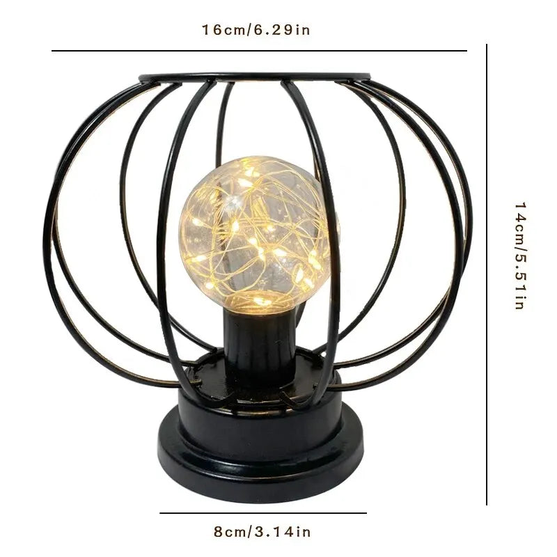 FestiveGlow - Dimmable LED Table Lamp with Star Design