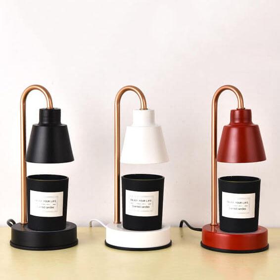 Kreative Aroma Candle 1-Light Metal Dome Table Lamp