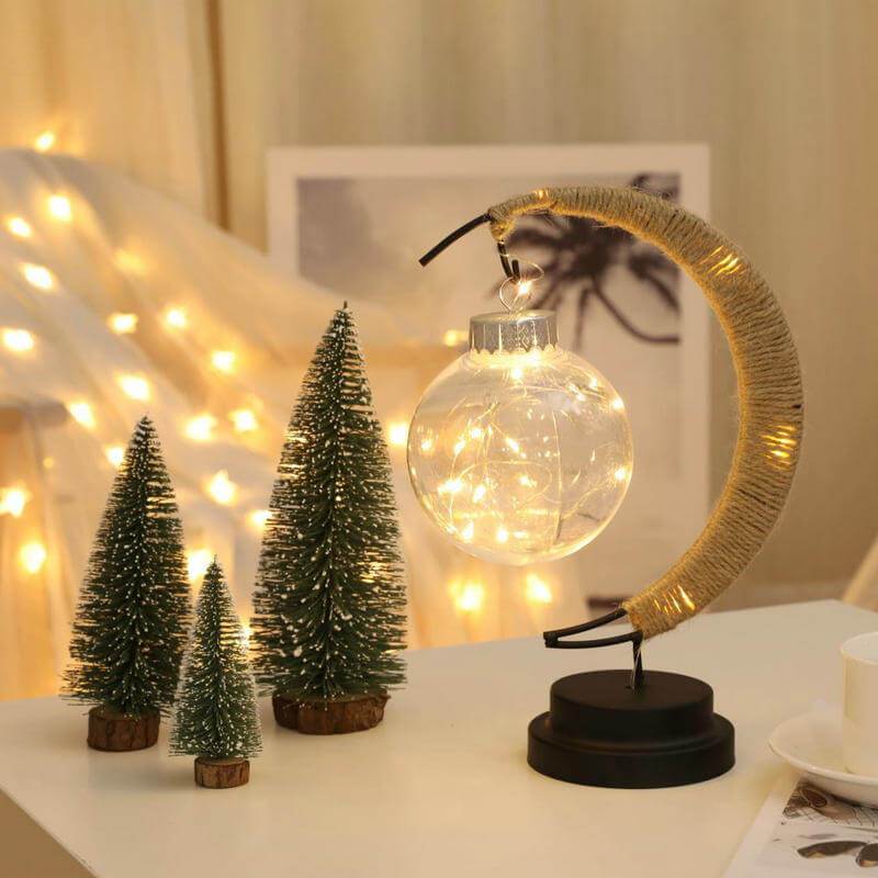 Wishing Ball Moon LED Night Light Decorative Table Lamp