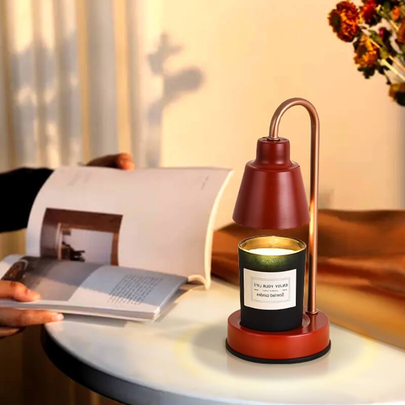 Kreative Aroma Candle 1-Light Metal Dome Table Lamp