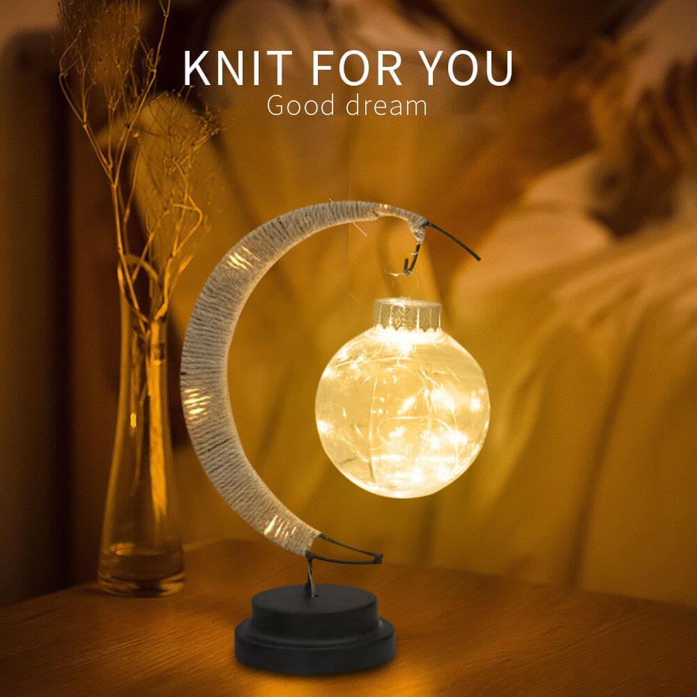 Wishing Ball Moon LED Night Light Decorative Table Lamp