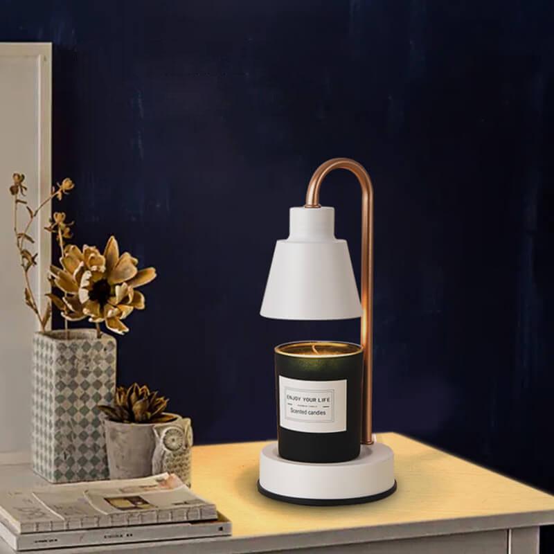 Kreative Aroma Candle 1-Light Metal Dome Table Lamp
