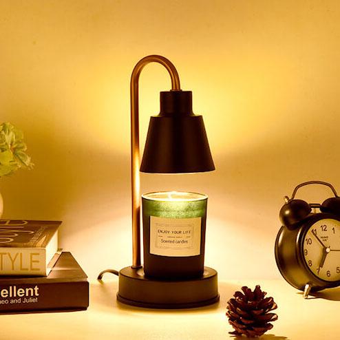 Kreative Aroma Candle 1-Light Metal Dome Table Lamp