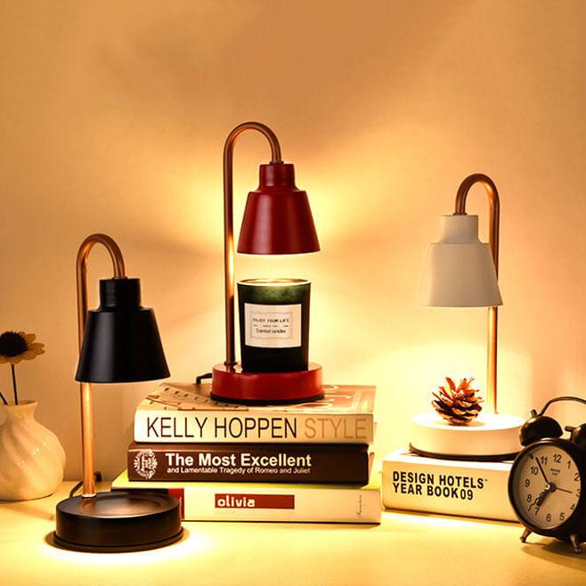 Kreative Aroma Candle 1-Light Metal Dome Table Lamp