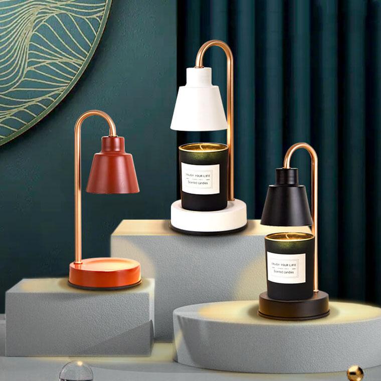Kreative Aroma Candle 1-Light Metal Dome Table Lamp