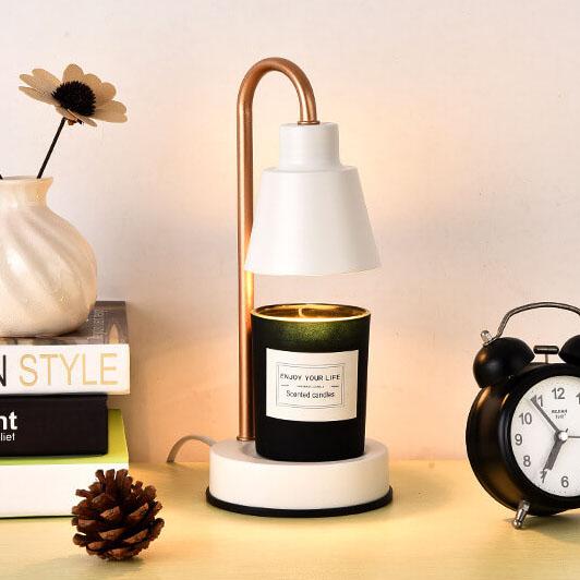 Kreative Aroma Candle 1-Light Metal Dome Table Lamp