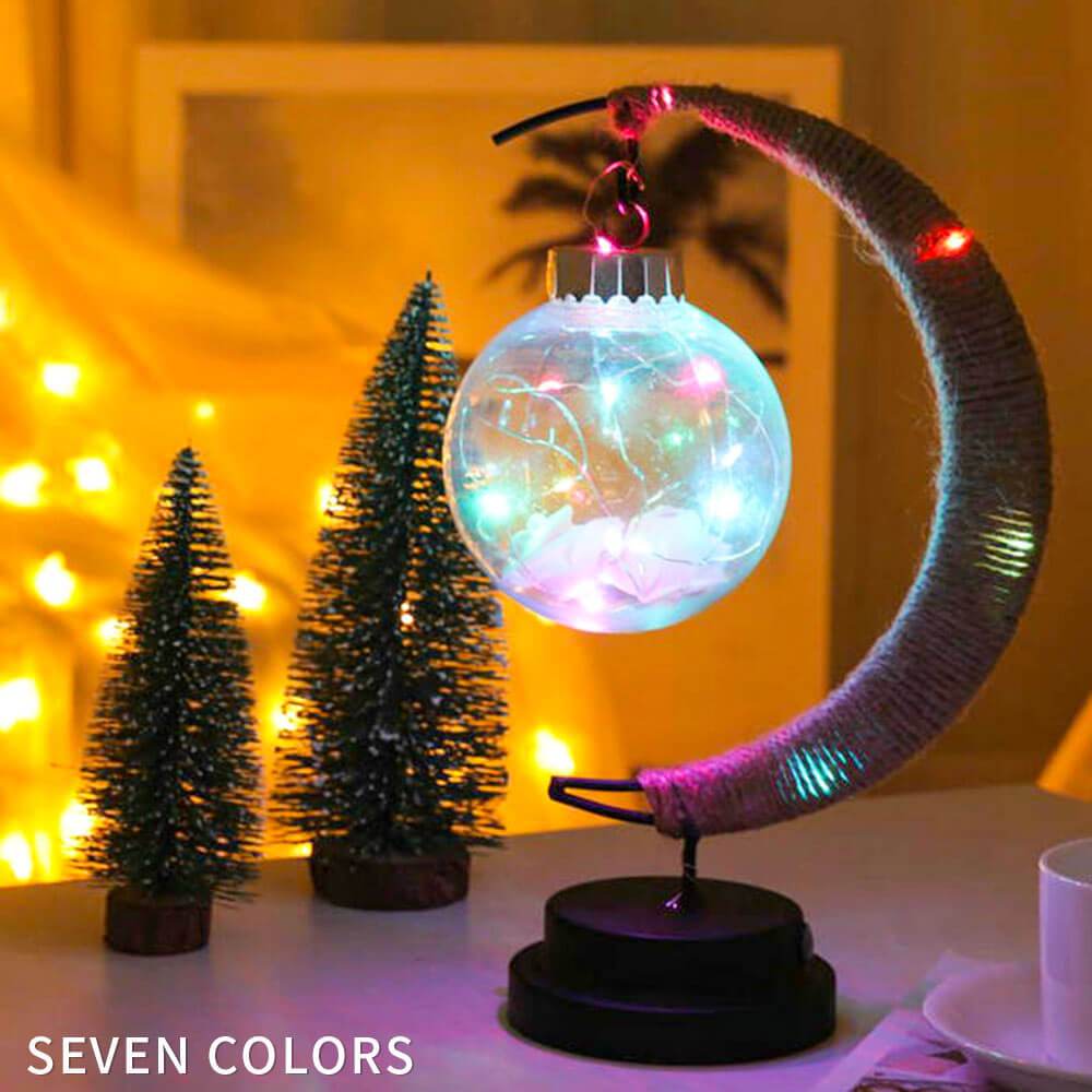 Wishing Ball Moon LED Night Light Decorative Table Lamp