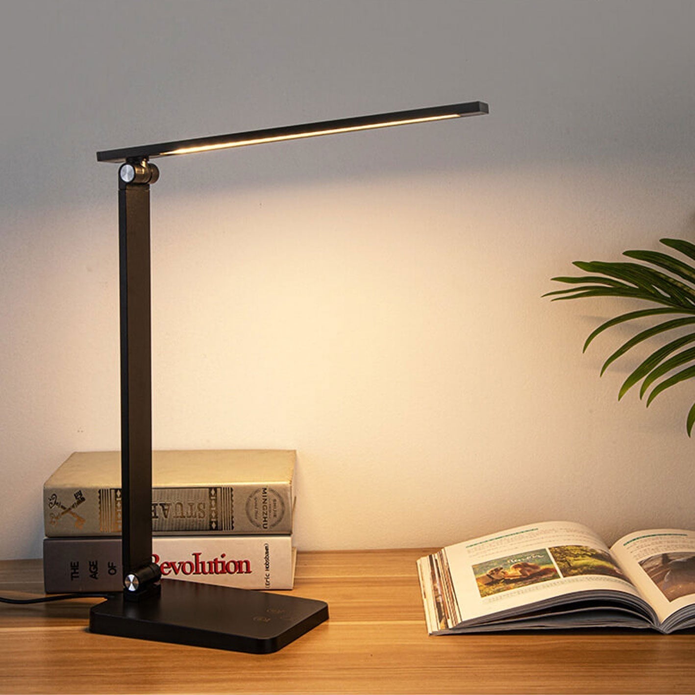 Kreative Foldable Touch Dimmable Aluminium LED Desk Lamp