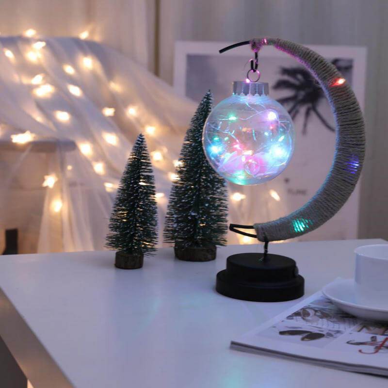 Wishing Ball Moon LED Night Light Decorative Table Lamp