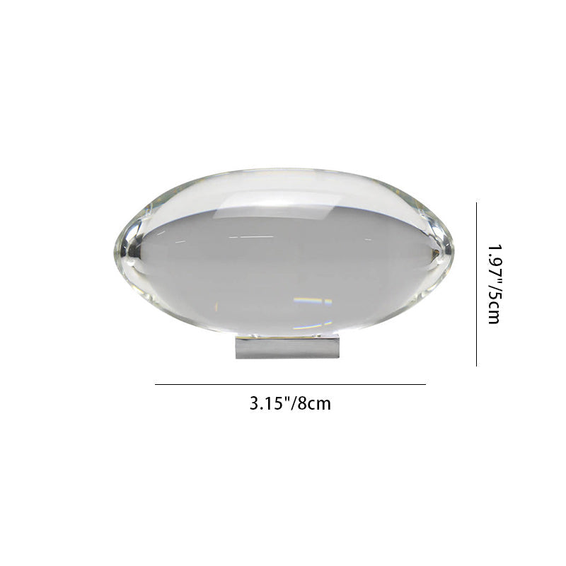 Kreative Kristallprojektion LED Angel Eye Table Lamp