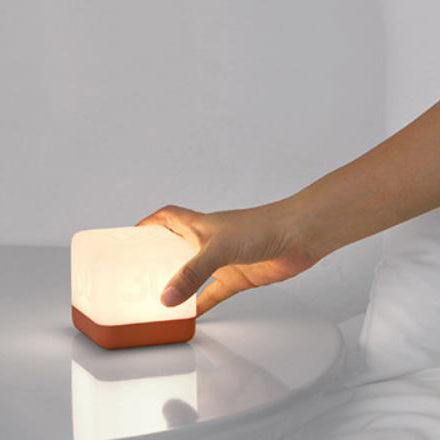 Modern Magic Cube Timer Night Light USB Rechargeable LED Lamp