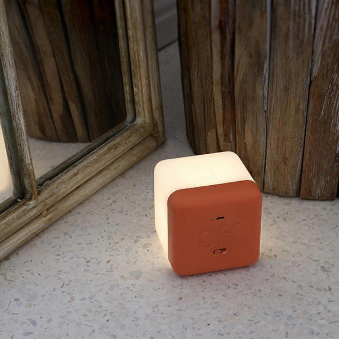 Modern Magic Cube Timer Night Light USB Rechargeable LED Lamp