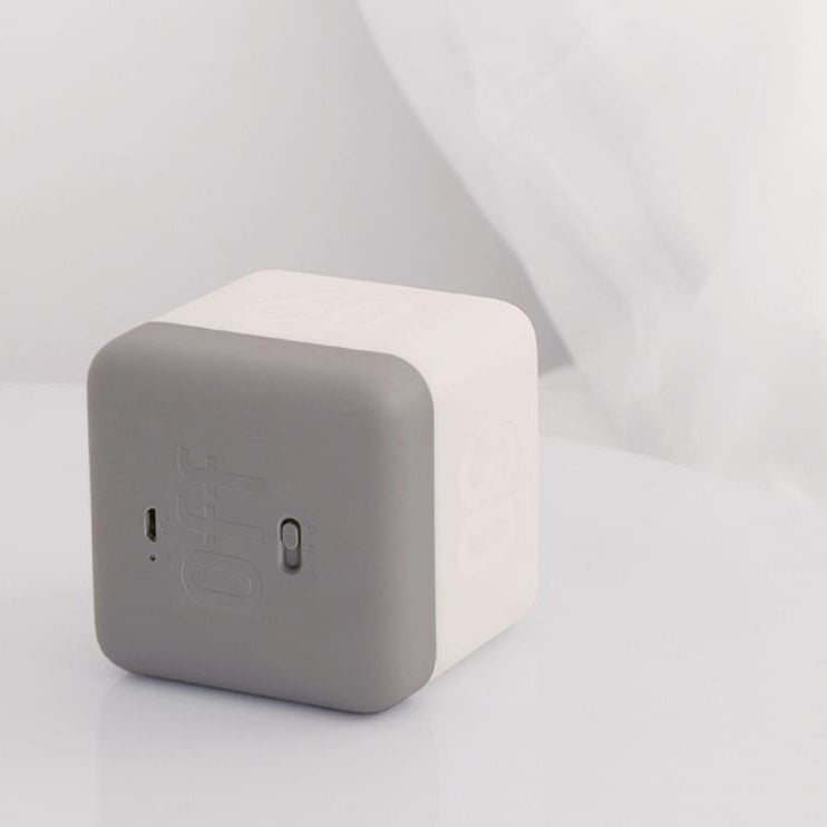 Modern Magic Cube Timer Night Light USB Rechargeable LED Lamp