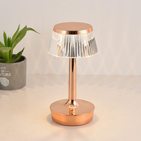 Kreative Kristall-Pilz LED Night Light Table Lamp