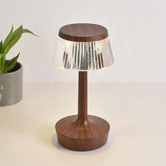 Kreative Kristall-Pilz LED Night Light Table Lamp