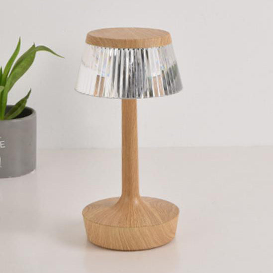 Kreative Kristall-Pilz LED Night Light Table Lamp