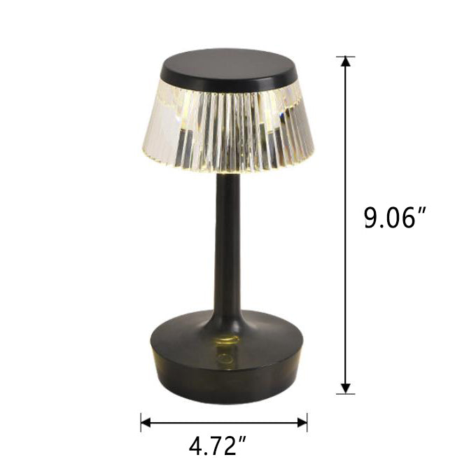 Kreative Kristall-Pilz LED Night Light Table Lamp