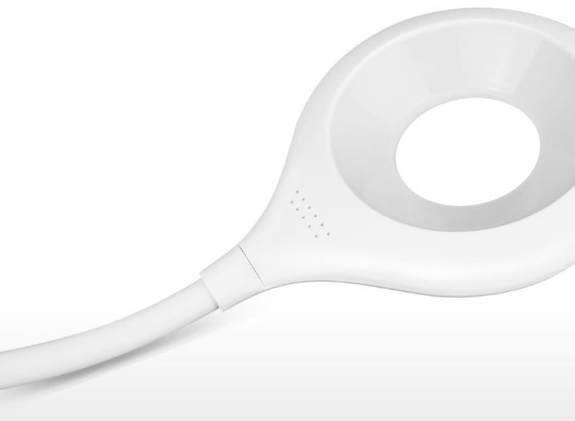 Kreative Einfachheit White LED Touch Rechargeable USB Desk Lamp