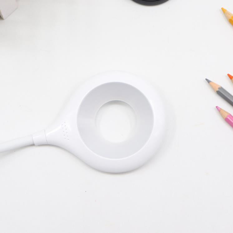 Kreative Einfachheit White LED Touch Rechargeable USB Desk Lamp