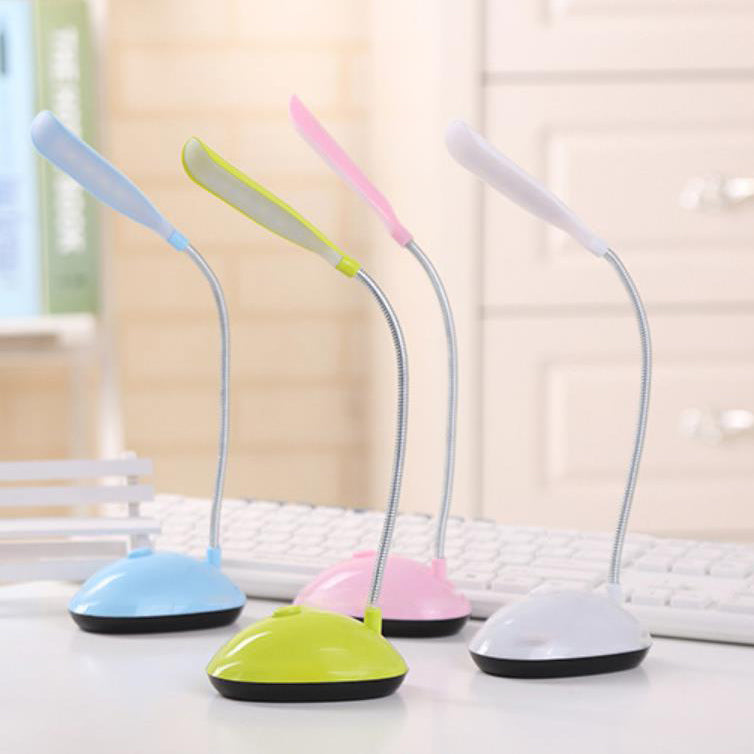Kreative Mini Macaron Plastic LED Foldable Table Lamp