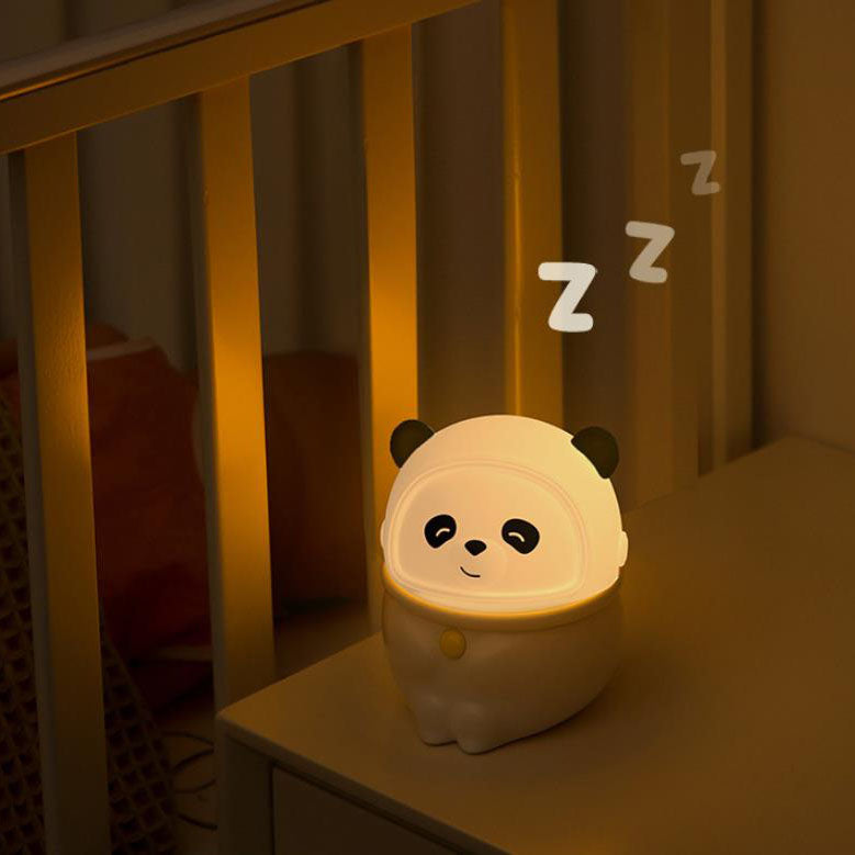 Cartoon Creative Silicone Panda Pig USB LED Night Light Lamp