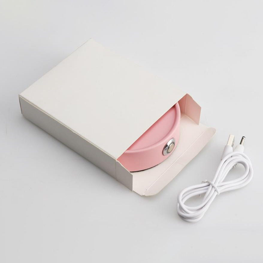 Modern Round USB Rechargeable LED Mood Light Table Lamp