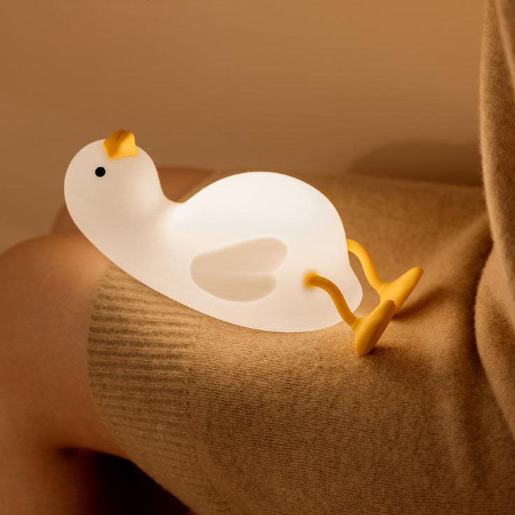 Kreative Sweet Duck Silicone USB LED Table Lamp