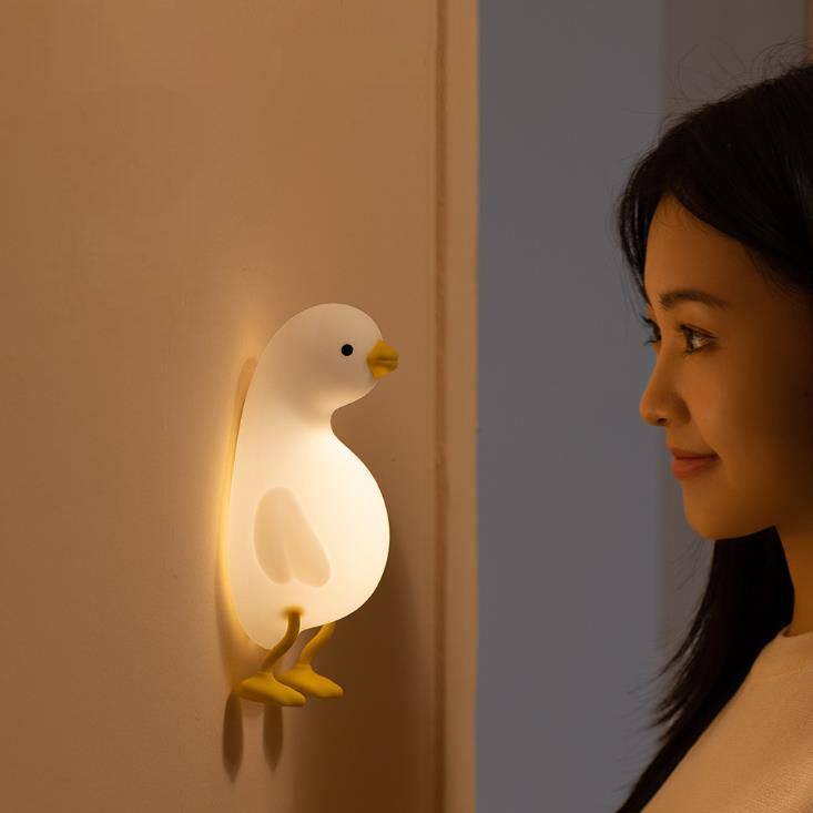 Kreative Sweet Duck Silicone USB LED Table Lamp