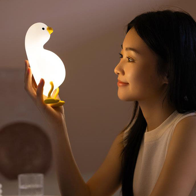 Kreative Sweet Duck Silicone USB LED Table Lamp