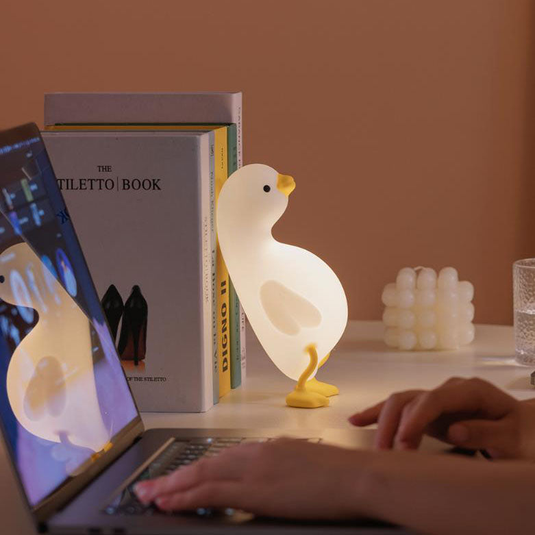 Kreative Sweet Duck Silicone USB LED Table Lamp