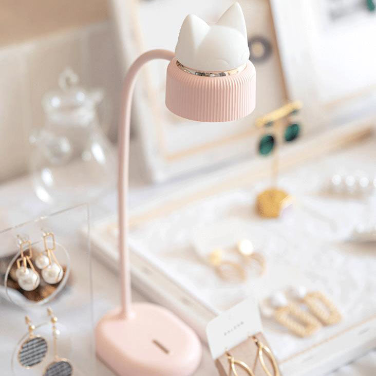 Kreative LED Cat Ear Eye Protection Clip Table Lamp