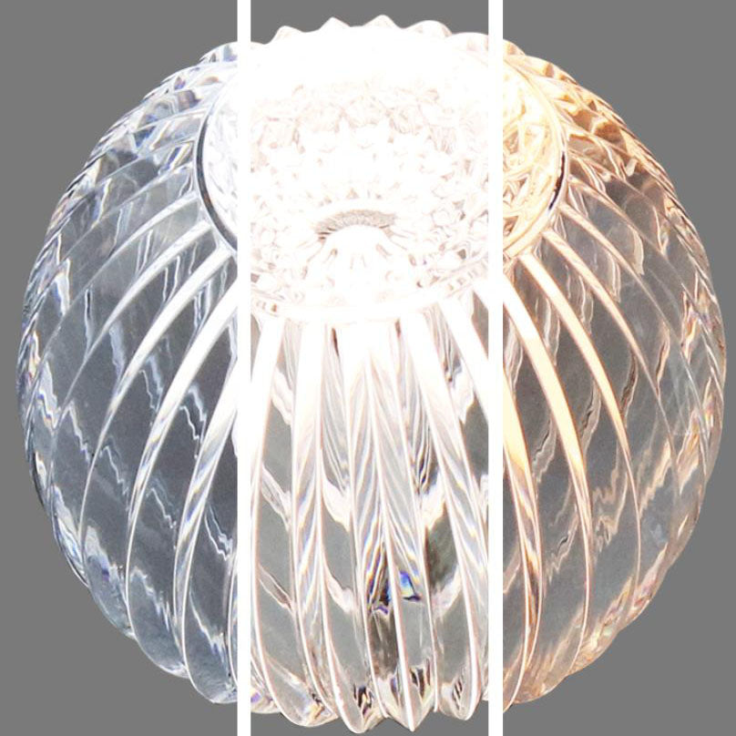 Modern Luxury Acrylic Round Ball USB Wireless Touch LED Lamp