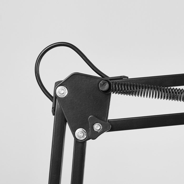 Modern Minimalist Adjustable Desk Lamp with Long Arm Clip ABS 1 Light