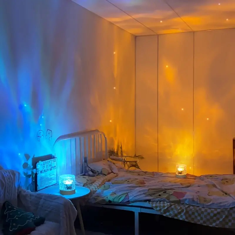 Zia - Aurora Night Lamp 16 Colour LED Dimmable
