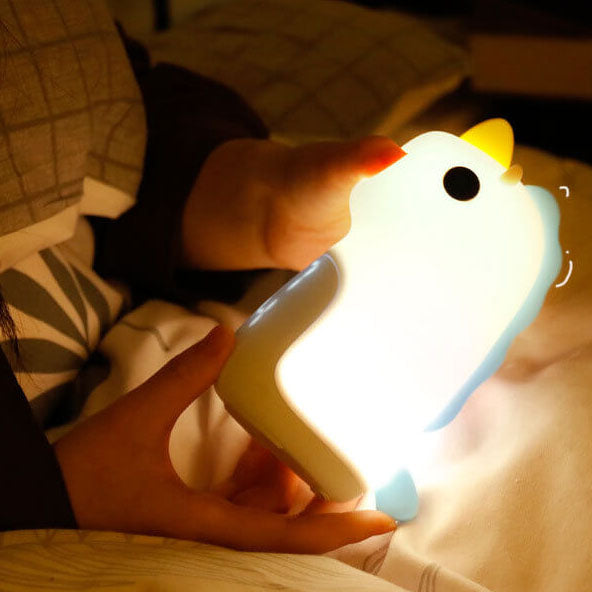 Cartoon Unicorn Timer Alarm Clock LED Night Light